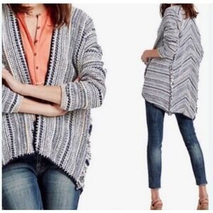 Lucky Brand Bohemian Cardigan Fringe Details Women’s Medium’s
